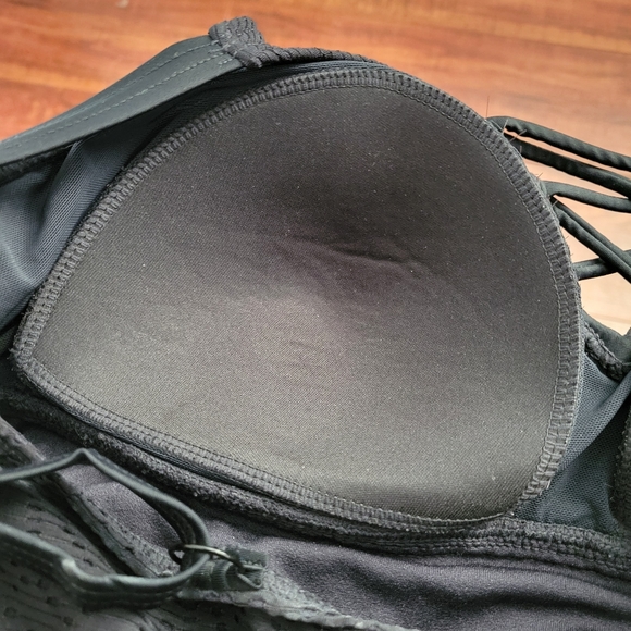 Swim Top Lattice Neckline 1x - Picture 5 of 6